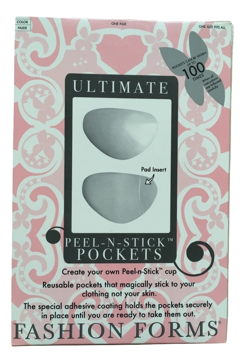 Fashion Forms Ultimate Peel N Stick Bra Pads BQ546 Box