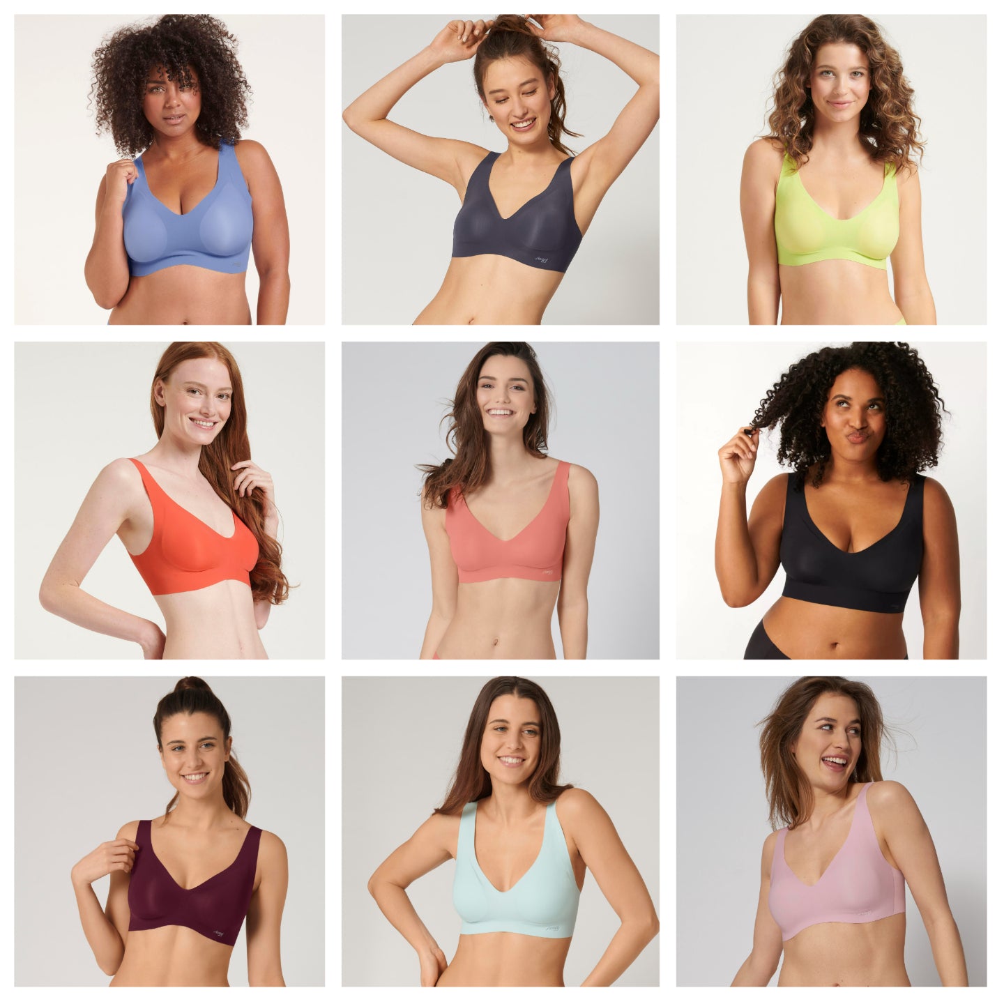 Sloggi zero feel bralette sizing 2025