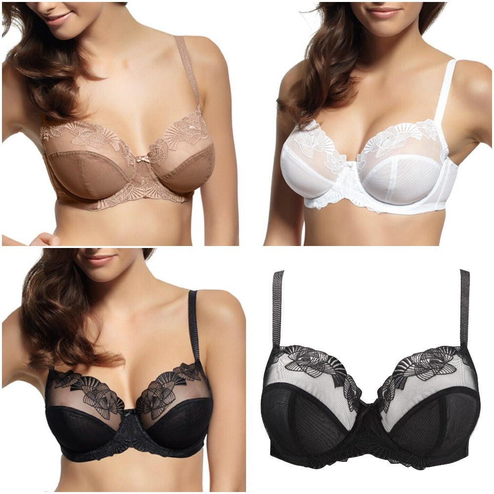 Panache Loretta Balconette Non Padded Wired Balcony Bra 6681