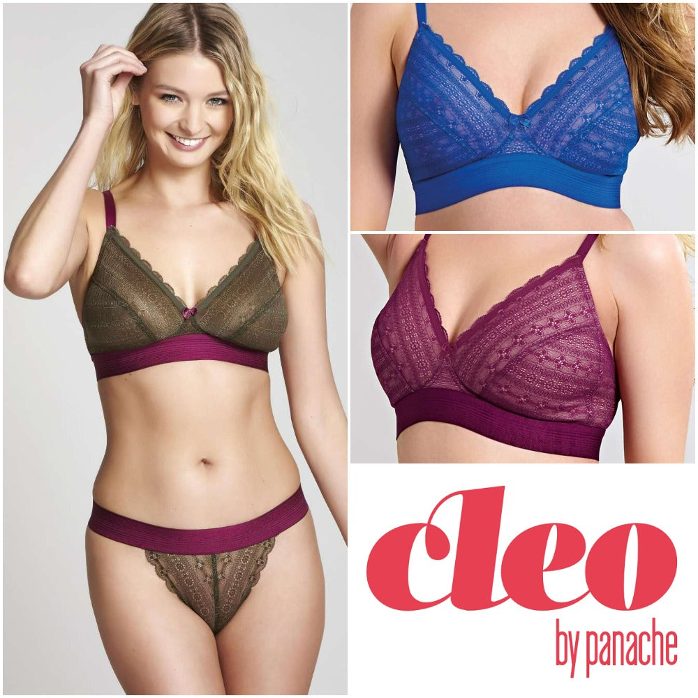 Cleo by Panache Lyzy Triangle Bra 9766 Various Colours