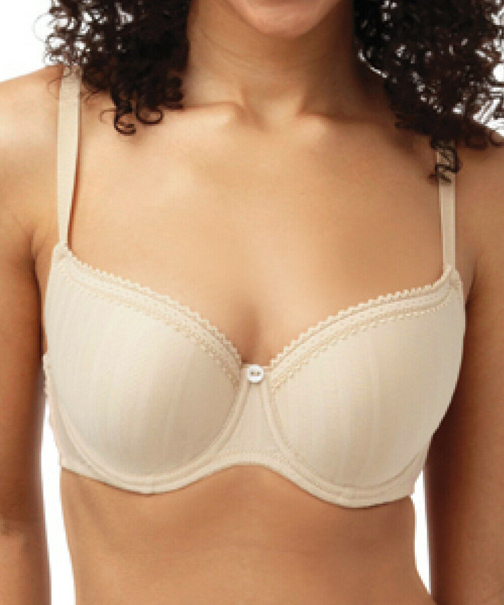 Cleo by Panache Maddie Balconette Balcony Wired Moulded T-Shirt Bra 7201 Chai