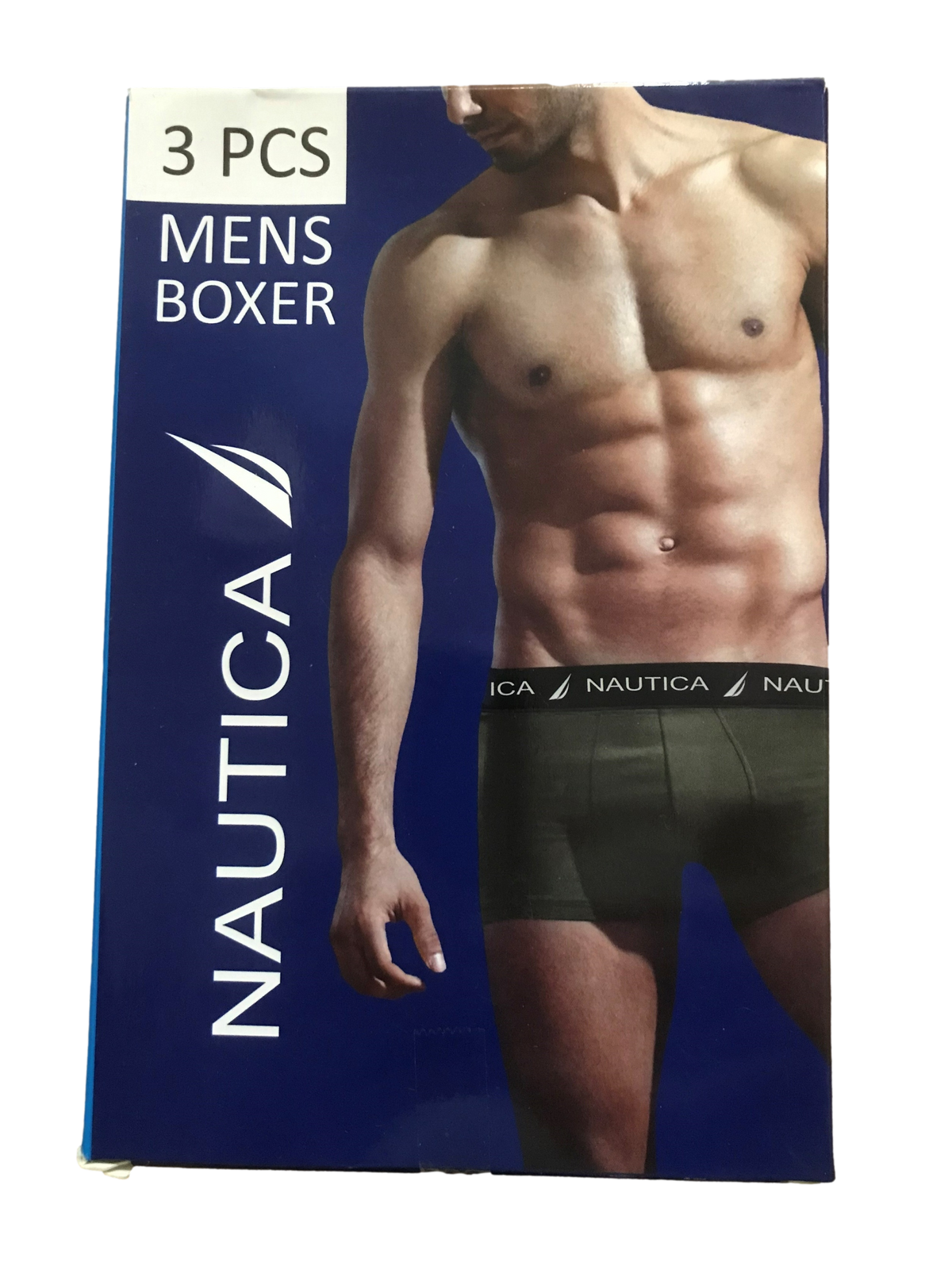 Nautica Men&#39;s Low Rise Hipster Trunks Boxer Briefs 3 Pack Packshot