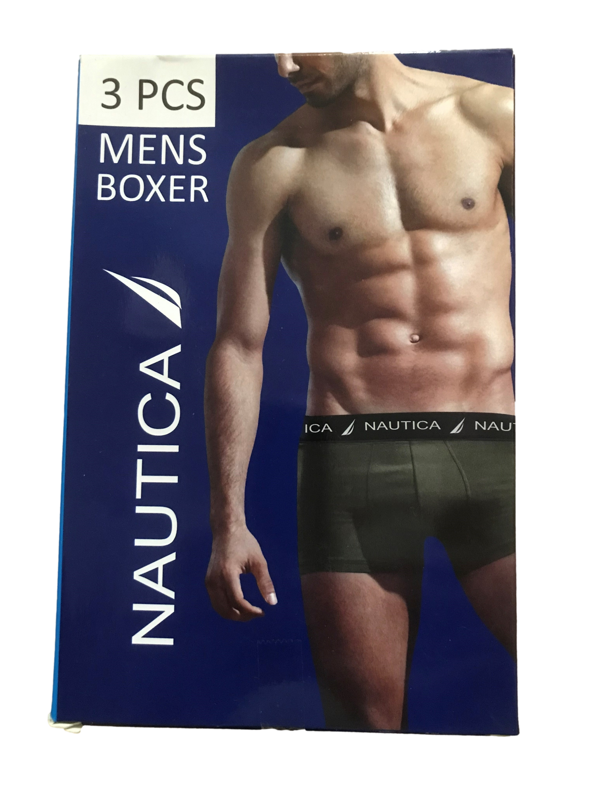 Nautica Men's Stretch Boxer Briefs Set of 3 Sz. M